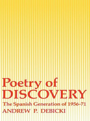 cover image of Poetry of Discovery